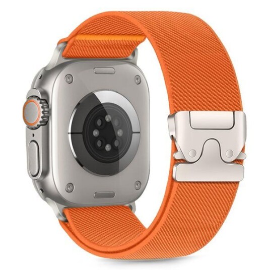 Tech Protect Nylonreim for Apple Watch 44/45/46/49mm Oransje