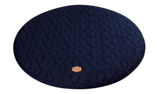 Filibabba Play mat - Soft quilt dark Blå