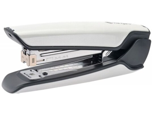 Kangaro Stiftemaskin Klipper Opp Til 30 Sider Metall I Pp-Eske Metallic Hvit. Kan335s/S-14