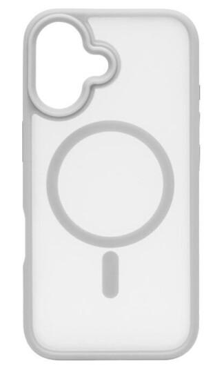 Linocell Hard Case Mobildeksel for iPhone 16 Hvit