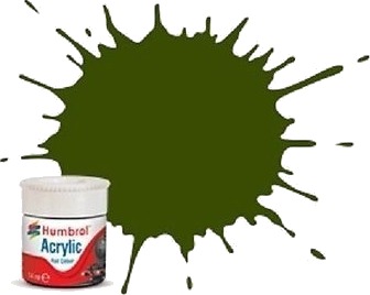Acrylic Maling Rail Colours Maunsell Green