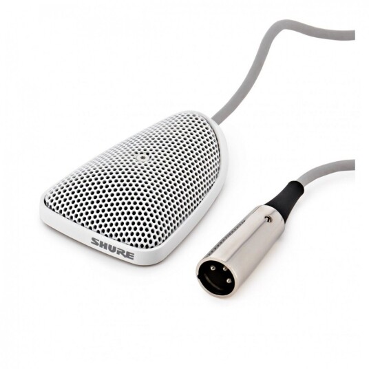 Shure Centraverse CVB-W/O Omnidirectional Boundary Microphone White Shure Centraverse CVB-W/O Omnidirectional Boundary Microphone White