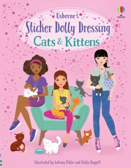Sticker Dolly Dressing Cats and Kittens Sticker Dolly Dressing Cats and Kittens