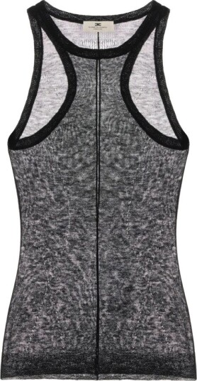 Elisabetta Franchi Dame Topper Svart XL,