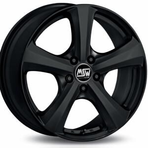 MSW 19 Matt Black 6.5x16 5x120 ET51 B65.1