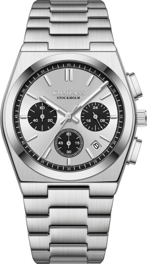 Kompass ChronoMaster Silver Black