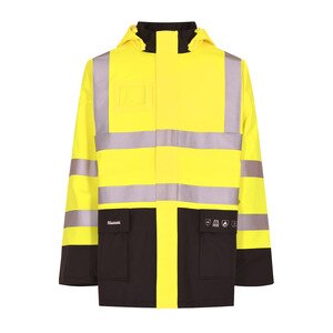 Lyngsøe Regnjakke PU gul HI VIS FR LR6025 53/03