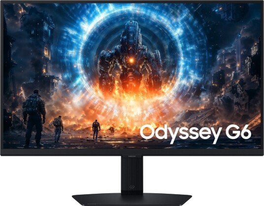 Samsung Odyssey G6 27" QHD Gaming Skjerm med 350 Hz Oppdateringsfrekvens Samsung Odyssey G6 27" QHD Gaming Skjerm med 350 Hz Oppdateringsfrekvens