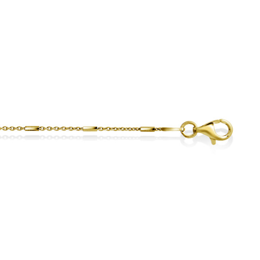 Pan Jewelry, Kjede i forgylt sølv, 60 cm