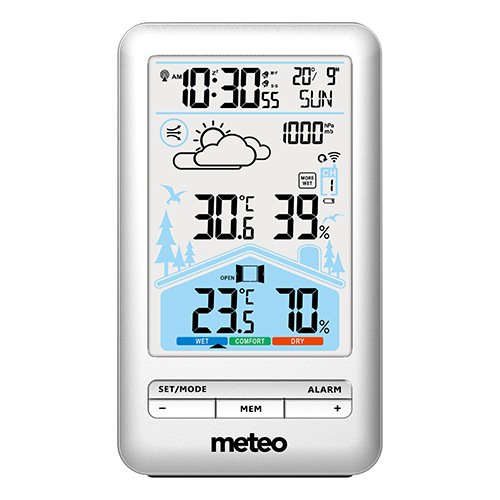 Værstasjon METEO SP97 Hvit Værstasjon METEO SP97 Hvit
