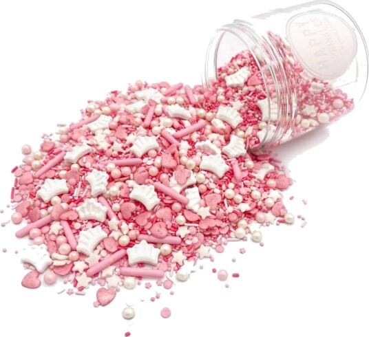 Happy Sprinkles Strøsselmiks Sweet Little Princess 90g | Slikkepott.No