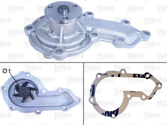 VALEO 506732 Vannpumpe