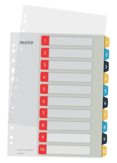 LEITZ Register PP A4+ 1-10 Leitz Cosy