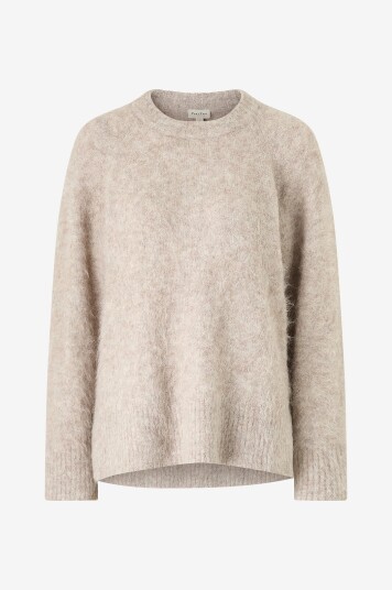 Part Two Pullover SahanaPW PU Beige Part Two Pullover SahanaPW PU Beige