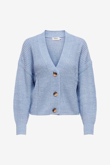 Only Kardigan onlCarolspring L/S Cardigan Knt Blå Only Kardigan onlCarolspring L/S Cardigan Knt Blå