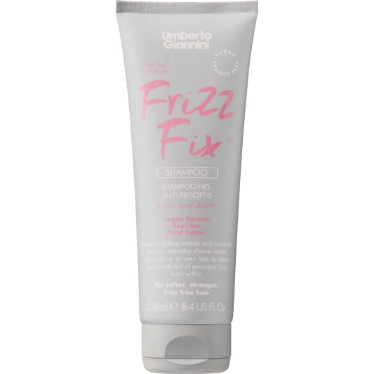 Umberto Giannini Frizz Fix 250 ml Fuktighetsgivende Sjampo for Krusete Hår Umberto Giannini Frizz Fix 250 ml Fuktighetsgivende Sjampo for Krusete Hår