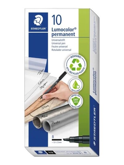 Staedtler Universal pen Lumocolor perm B.10 pcs blue