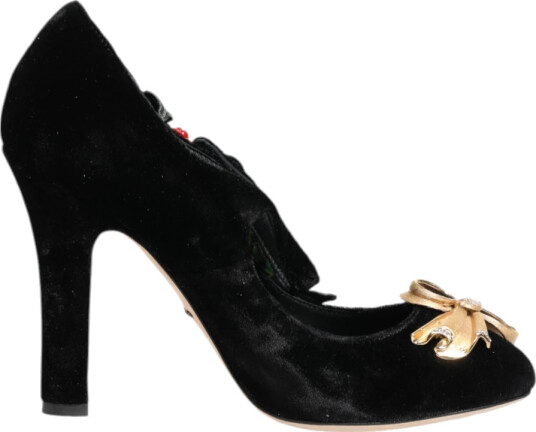 Dolce & Gabbana Dame Sko Svart 37 1/2 EU,