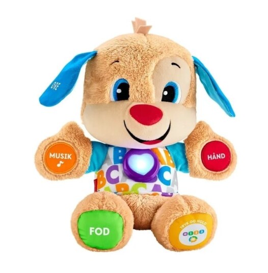 Fisher-Price Infant Laugh & Learn Smart valp dansk FPM62 Fisher-Price Infant Laugh & Learn Smart valp dansk FPM62