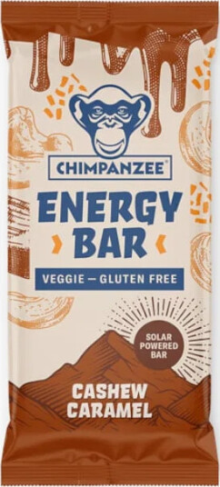 Chimpanzee Energy Bar Cashew Caramel Chimpanzee Energy Bar Cashew Caramel