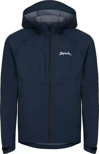 Spiuk Waterproof Sykkeljakke med hette Blå XXL