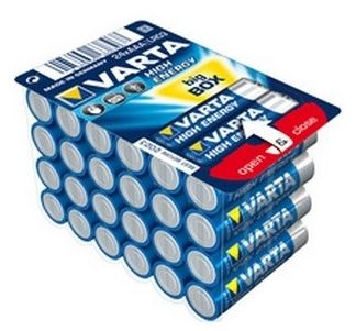 Varta Alkalisk AAA Batteri 24-Pack Langvarig Energi