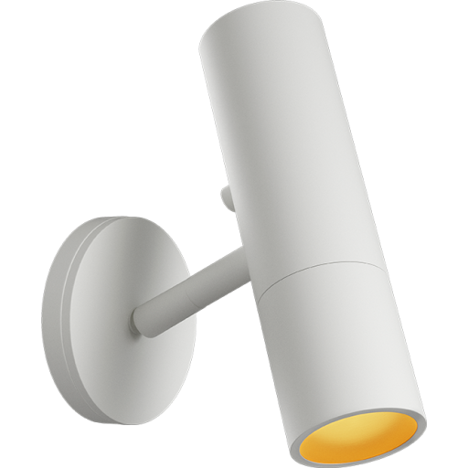 Sackit Expo vegglampe hvit Sackit Expo vegglampe hvit