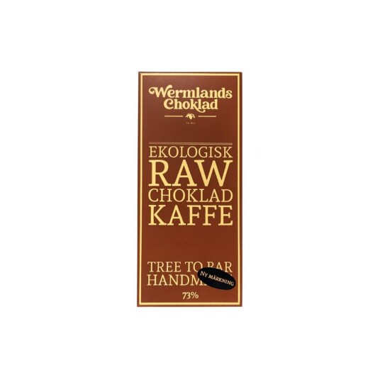 Wermlands Raw sjokolade kaffe 50 g Wermlands Raw sjokolade kaffe 50 g