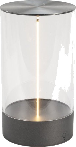 Konstsmide Edison oppladbar utendørs bordlampe 23 cm Konstsmide Edison oppladbar utendørs bordlampe 23 cm