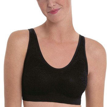 Anita Care BH Essential Lace Post Mastectomy Bralette Svart Medium Dame