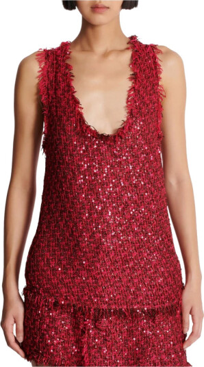 Balmain Dame Topper Rosa S,