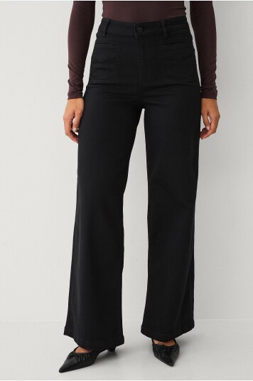 MOS MOSH Jeans mmColette Deluxe JeanSvart