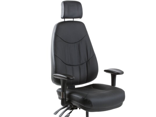 Toplux Director 04 Kontorstol Svart