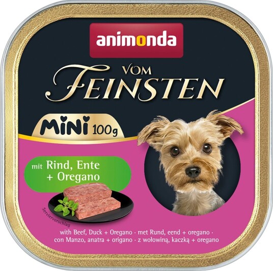 Animonda Vom Feinsten Våtfôr Adult Mini And + Oregano Storfe 32 X 100 G Animonda Vom Feinsten Våtfôr Adult Mini And + Oregano Storfe 32 X 100 G