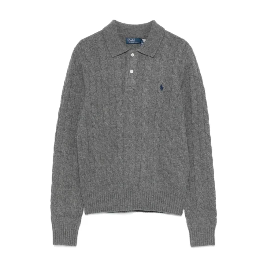 Polo Ralph Lauren Dame Strikkevarer Grå L, Polo Ralph Lauren Dame Strikkevarer Grå L,