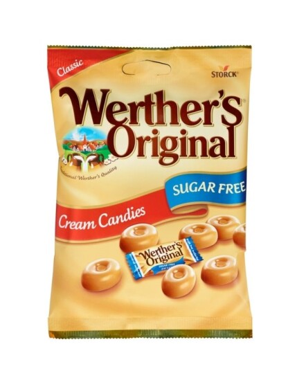 Werther's Orginal Sugar free bag 70g Werther's Orginal Sugar free bag 70g
