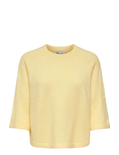 ONLY Onlsimoni 3/4 Pullover Knt Noos   Yellow   S