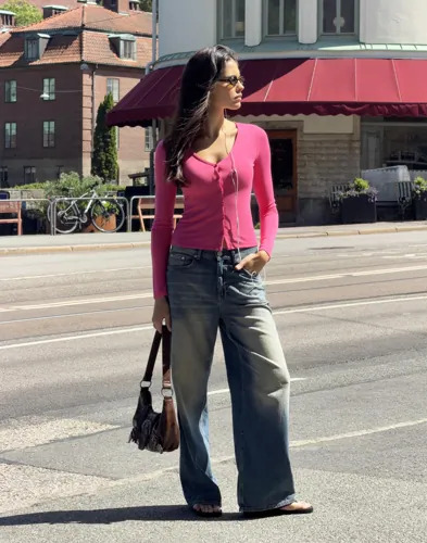 Nelly Rosa My Chill V Neck Cardigan