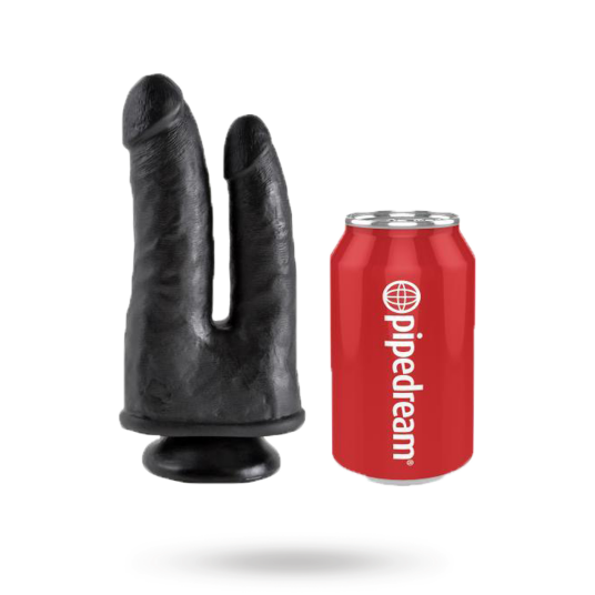 KING COCK BLACK DOUBLE PENETRATOR KING COCK BLACK DOUBLE PENETRATOR