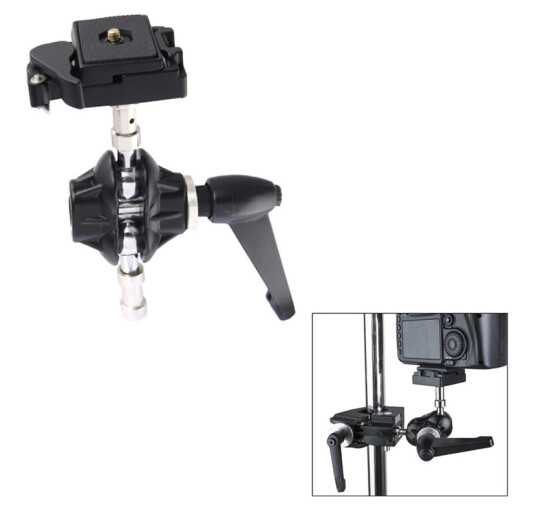 Kupo Ks-105 Svivelbrakett M/kamera Plate Quick Release