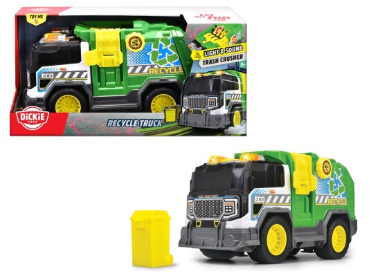 Dickie Recycle Truck Incl. Refuse Container 203306021 Dickie Recycle Truck Incl. Refuse Container 203306021