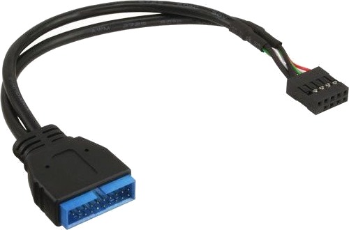 Inline 4043718192052 0,15 M Usb 2.0 Svart