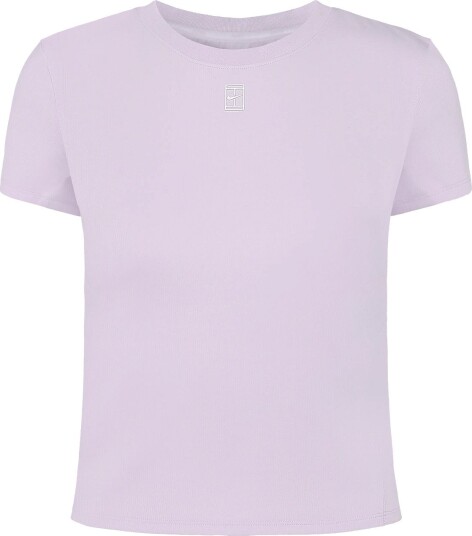Nike Nike Court Dri Fit Advantage Top   BLEACHED LILAC/WHITE   XL