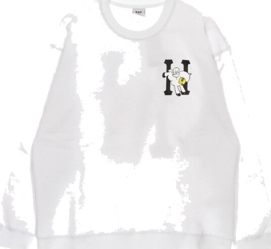 HUF Dame Gensere & Hettegensere Hvit M,