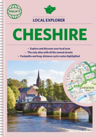 Philip'S Local Explorer Street Atlas Cheshire Av Philip'S Maps