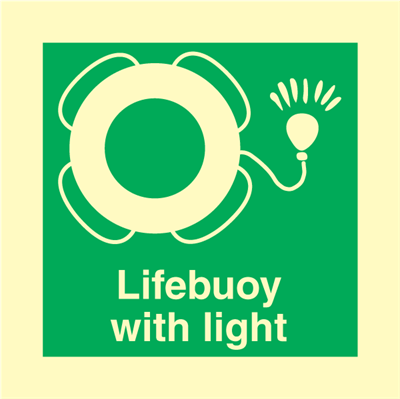 Jo Safety Lifebuoy with light IMO symbols 103108 Jo Safety Lifebuoy with light IMO symbols 103108