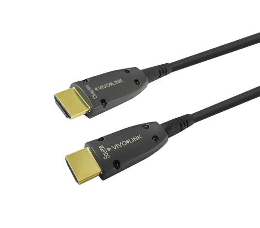 Vivolink 20m Armert Optisk HDMI-kabel 4K 60Hz med Ethernet Vivolink 20m Armert Optisk HDMI-kabel 4K 60Hz med Ethernet