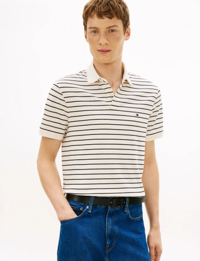 Tommy Hilfiger 1985 Regular Polo Cream L