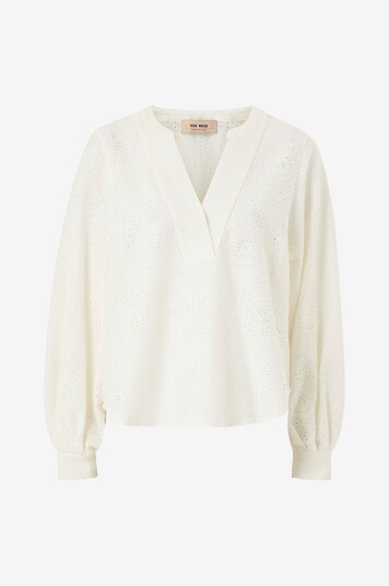 Mos Mosh Bluse mmYen Sina Lace Natur Mos Mosh Bluse mmYen Sina Lace Natur