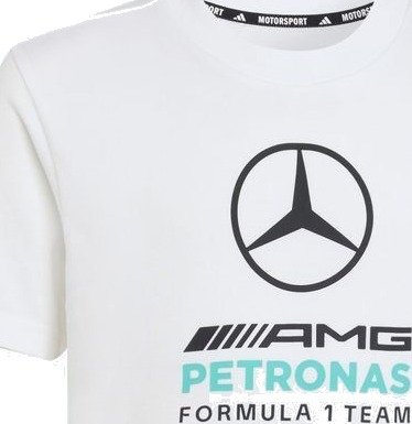 adidas Mercedes Amg Petronas Formula 1 Team Dna Graphic Tee størrelse 176 cm